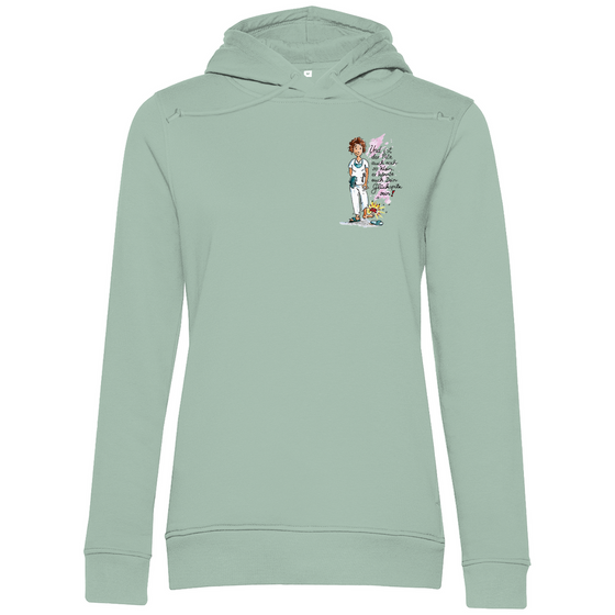 Damen Premium Bio Hoodie Glückspilz