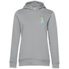 Damen Premium Bio Hoodie mit Krankenschwester /Ärtzin-Motiv