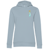 Damen Premium Bio Hoodie mit Krankenschwester /Ärtzin-Motiv